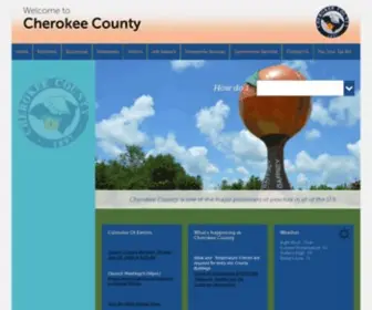 Cherokeecountysc.gov(Cherokee County) Screenshot