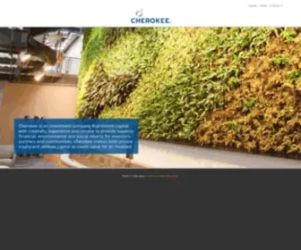 Cherokeefund.com(Raleigh, NC) Screenshot
