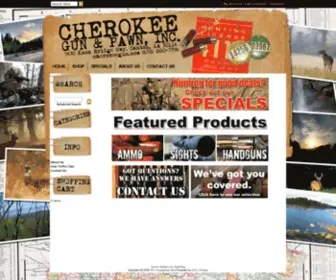 Cherokeegun.com(Cherokee Gun & Pawn Cherokee Gun & Pawn) Screenshot