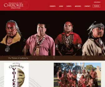 Cherokeemuseum.org Screenshot