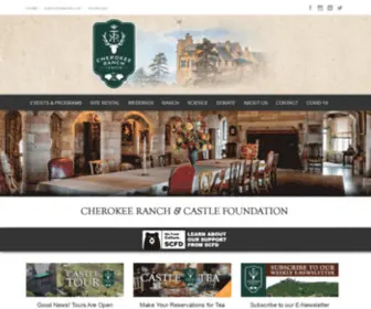 Cherokeeranch.org(Cherokee Ranch & Castle Foundation) Screenshot