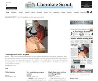 Cherokeescout.com(Cherokee Scout) Screenshot