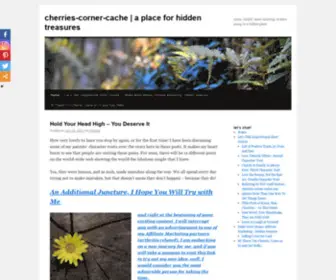 Cherries-Corner-Cache.com(A-place-for-hidden-treasures) Screenshot