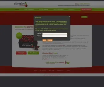 Cherriesdirect.com.au(Buy Cherries Online from Cherries Direct) Screenshot