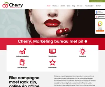 Cherry-Marketing.nl(Marketing communicatie bureau Cherry) Screenshot