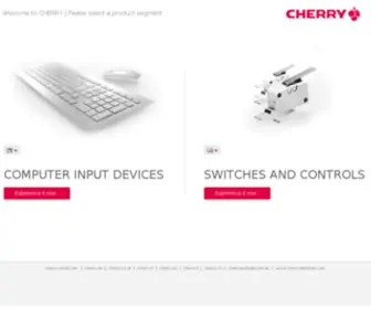 Cherry-World.com(Discover the largest selection of CHERRY products) Screenshot