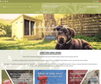 Cherryacresanimalhousing.co.uk(Cherry Acres Animal Housing) Screenshot