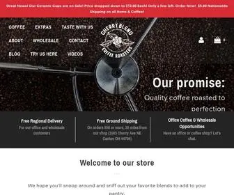 Cherryblendcoffeeroasters.com(Cherry Blend Coffee Roasters) Screenshot