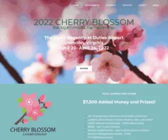 Cherryblossombackgammon.com(Cherry Blossom) Screenshot