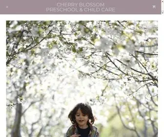 Cherryblossomlearning.com(Cherry Blossom Preschool & Child Care) Screenshot