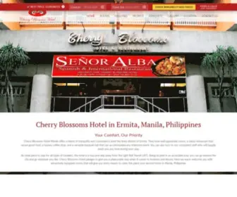 Cherryblossomshotel.com.ph(Cherry Blossoms Hotel in Manila) Screenshot