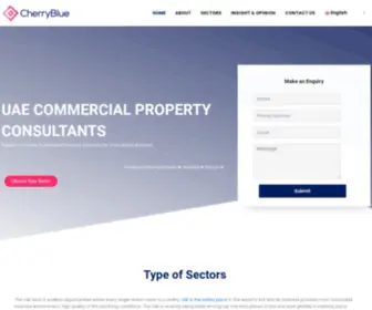 Cherryblue.co(Dubai's Best trusted real estate investment agency 2021) Screenshot