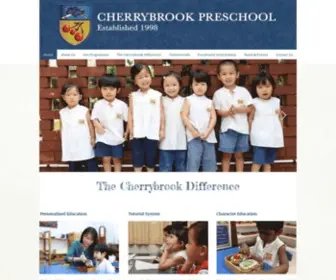 Cherrybrook.edu.sg(Cherrybrook Preschool SG) Screenshot