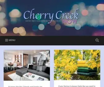 Cherrycreeknow.com(Cherry Creek Now) Screenshot