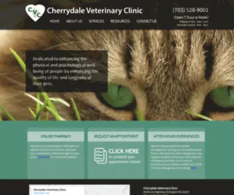 Cherrydalevet.com(Cherrydale Vet) Screenshot