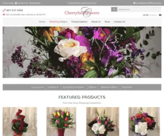 Cherryhillflorist.net(Cherryhill Flowers) Screenshot