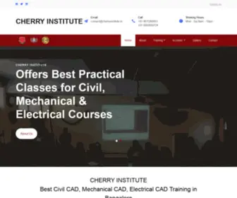 Cherryinstitute.in(Best AUTO CAD Training Institute in Marthahalli) Screenshot