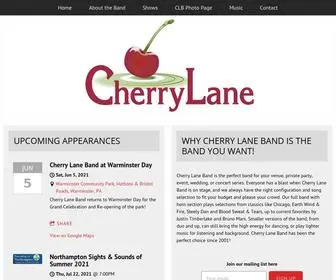 Cherrylaneband.com(Cherry Lane Band) Screenshot