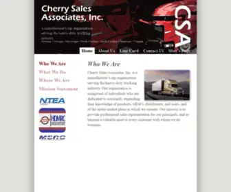 Cherrysales.net(Cherry Sales Associates) Screenshot