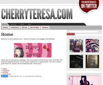 Cherryteresa.com(CherryTeresa) Screenshot