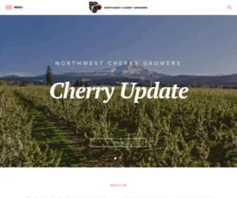 Cherryupdate.com(Northwest Cherry Growers) Screenshot