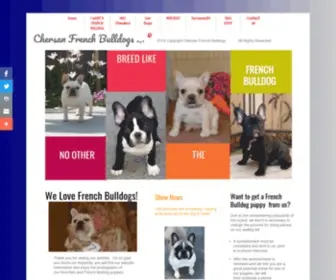 Chersanfrenchbulldogs.com(Chersan French Bulldogs) Screenshot