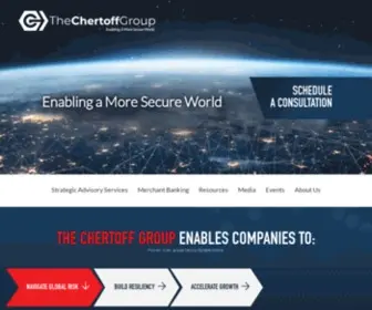 Chertoffgroup.com(The Chertoff Group) Screenshot