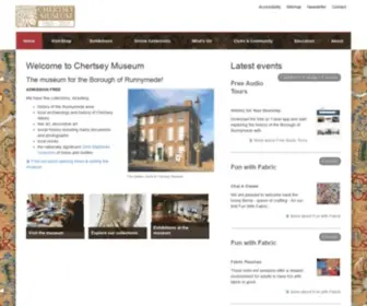 Chertseymuseum.org(Chertsey Museum) Screenshot