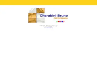 Cherubinibruno.com(Cherubini Bruno srl) Screenshot