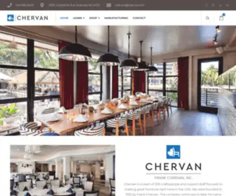 Chervan.com(Frank Chervan Inc) Screenshot