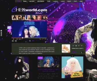 CherWorld.com(Cher News) Screenshot