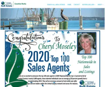 Cherylbythesea.com(Sneads Ferry North Carolina Real Estate for Sale) Screenshot