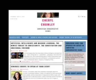 Cherylchumley.com(Cheryl Chumley) Screenshot