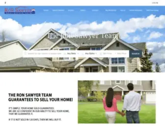 Chesapeakeareahomesearch.com(The Ron Sawyer Team) Screenshot