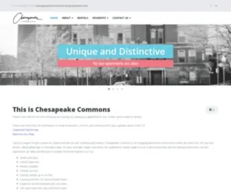 Chesapeakecommons.com(Chesapeake Commons) Screenshot