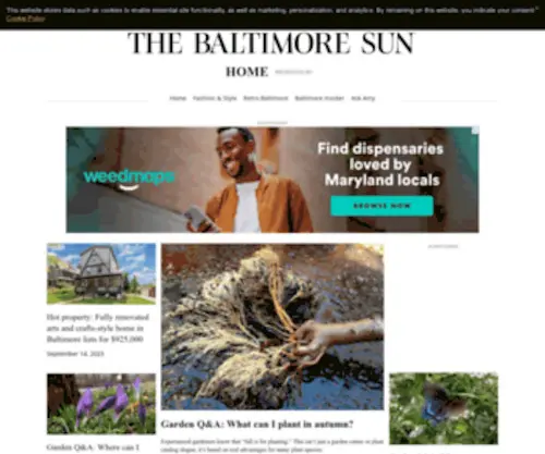 Chesapeakehome.com(Baltimore Sun) Screenshot