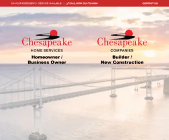 Chesapeakehomeservices.com(Chesapeake Companies) Screenshot