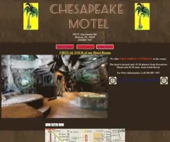 Chesapeakemotel.net(The Chesapeake Motel) Screenshot