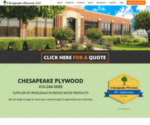 Chesapeakeplywood.com(Chesapeake plywood) Screenshot