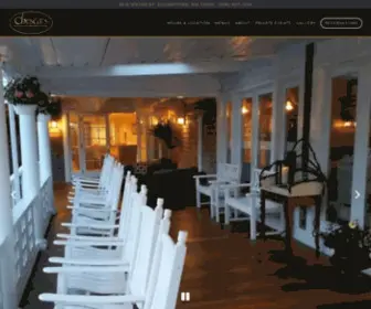 Chescasmv.com(Chesca's Restaurant in Edgartown) Screenshot