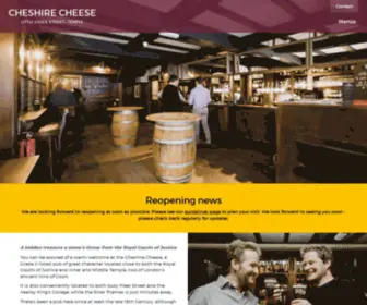 Cheshirecheese.pub(Cheshire Cheese) Screenshot