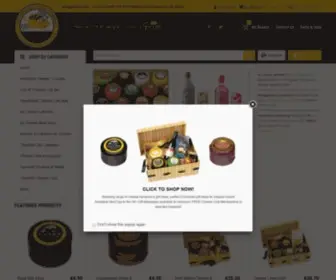 Cheshirecheesecompany.co.uk(Cheshire Cheese Waxed Truckles) Screenshot