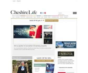 Cheshirelife.co.uk(Things to do in Cheshire) Screenshot