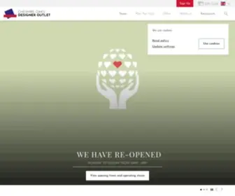 Cheshireoaksdesigneroutlet.com(Cheshire Oaks Designer Outlet) Screenshot
