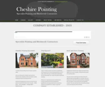 Cheshirepointing.co.uk(Cheshire Pointing) Screenshot