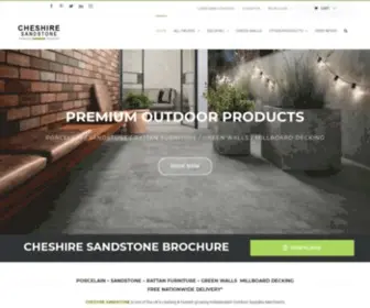 Cheshiresandstone.com(Outdoor Living Supplies) Screenshot