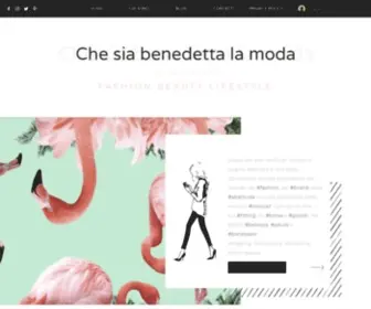 Chesiabenedettalamoda.com(Blog Moda Italia) Screenshot