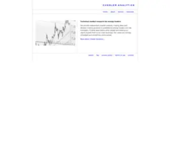 Chesler.us(Chesler Analytics LLC) Screenshot