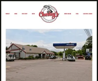 Chesleyspizza.com(Chesley's Market) Screenshot