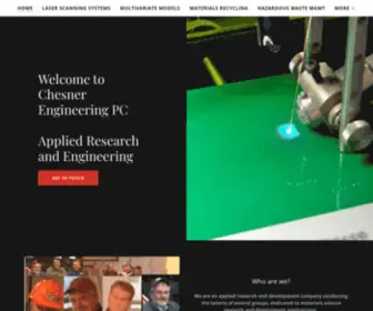 Chesnerengineering.com(Chesner Engineering PC) Screenshot